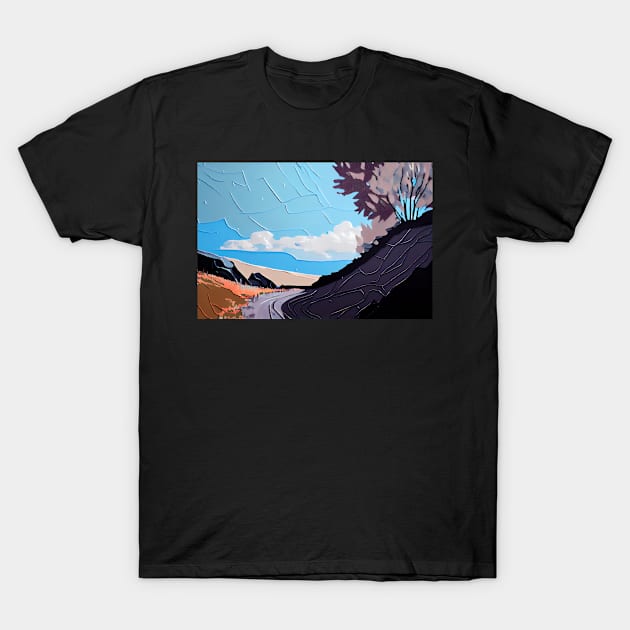 Mountain and Valley 17 T-Shirt by EmilyDayDreams